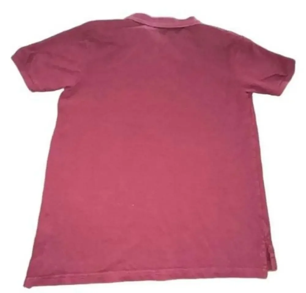 The Children's Place Boys Burgundy Short Sleeve Pique Polo Shirt